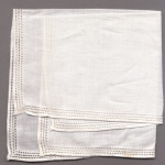 A soft linen handkerchief