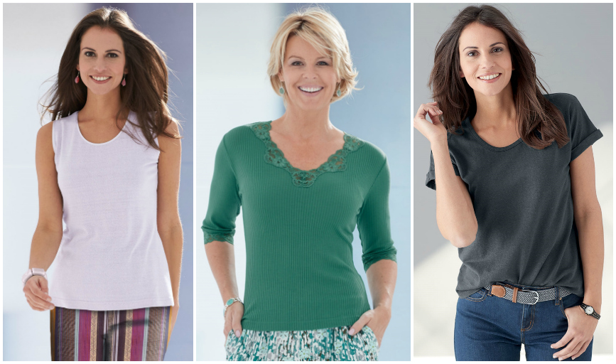 women's tops for walking and exercise