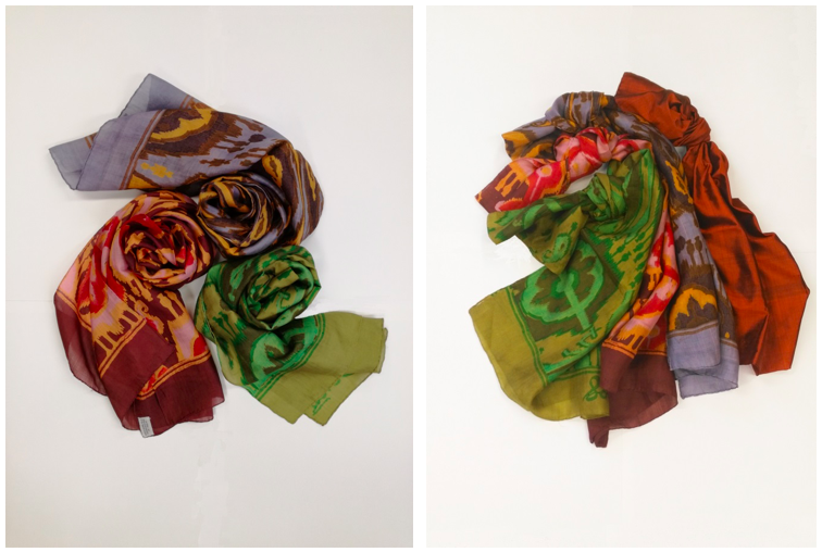 Pure Silk Scarves from Patra and their history