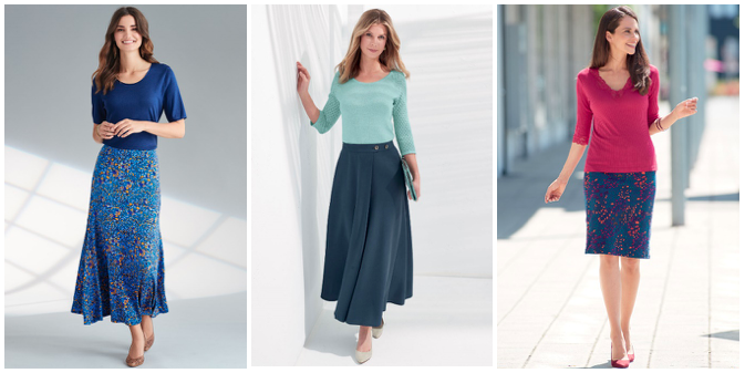 Modern elegant women's skirts by Patra