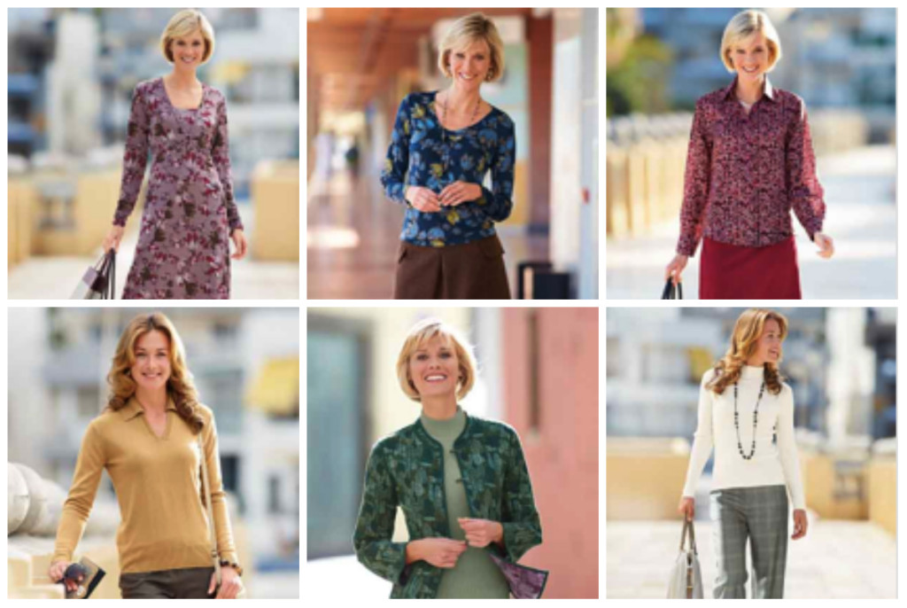 Coordinating colours and prints in Patra's Autumn collection