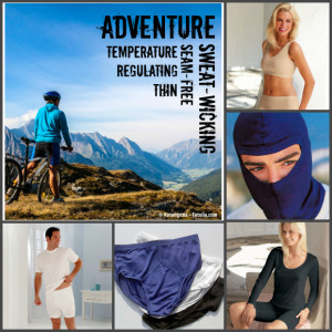 Thermals and base layers for outdoor sports