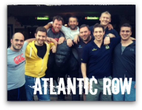 The crew safely back from their Atlantic row