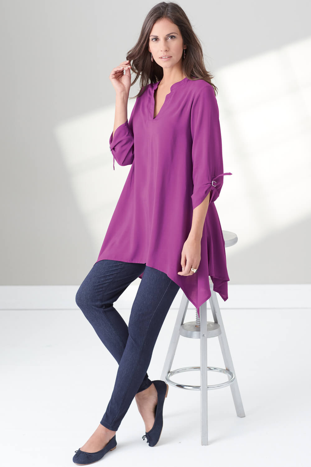 Viscose Tunic Top GWT