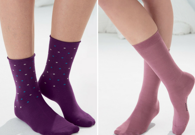 Pure and natural socks for cosy toes
