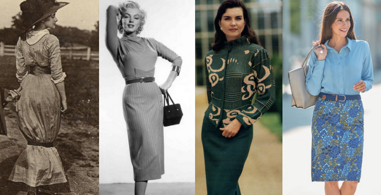 The history and origins of the pencil skirt
