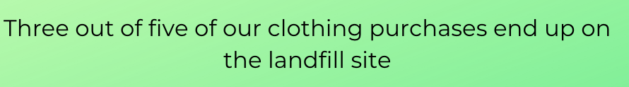 Fast fashion in landfill