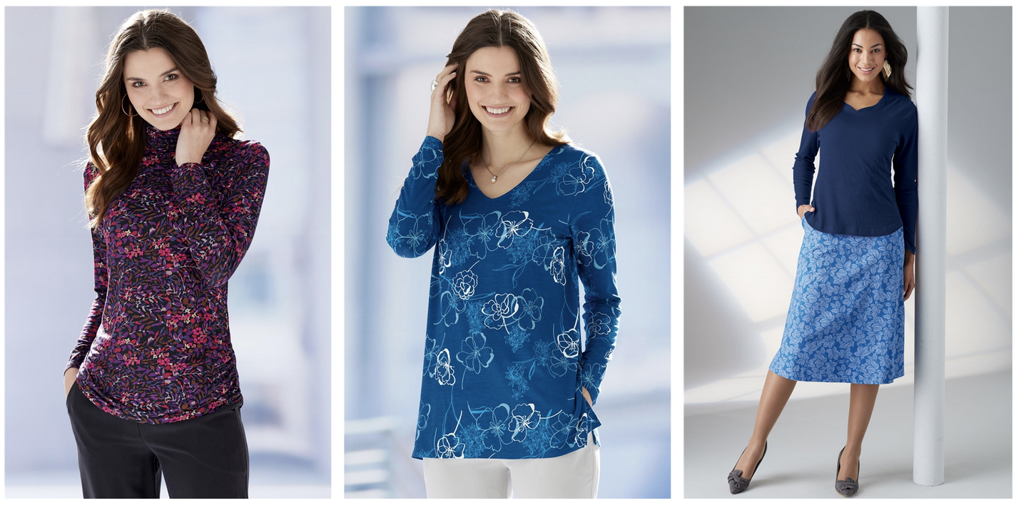 Floral patterns for women of any age