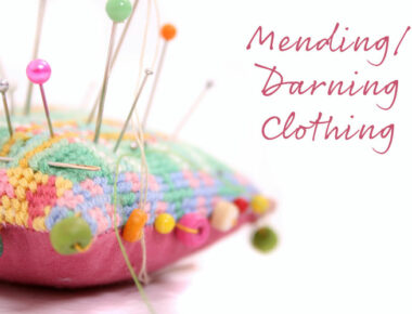 Mending/ Darning Clothing
