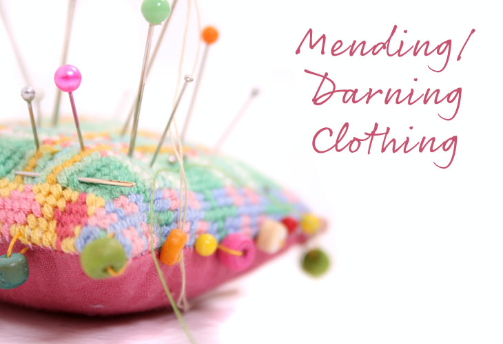 Mending/ Darning Clothing