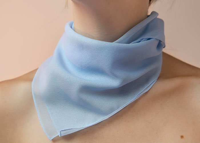 The Bandana Fold Technique For Square Scarves