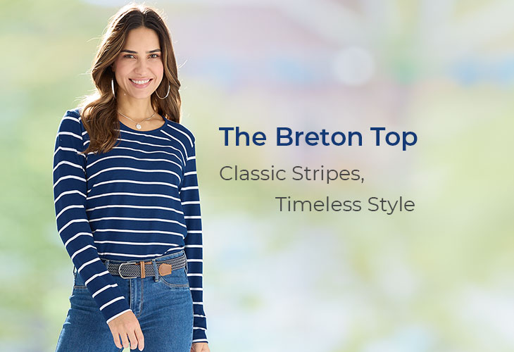 Classic Breton Stripes Tops Blog