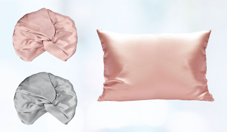 Pure Silk Turbans, Pure Silk Pillowcases
