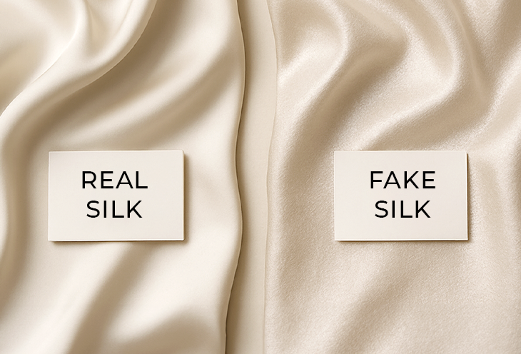 Real Silk vs Fake Silk: The Difference and Clear Distinctions