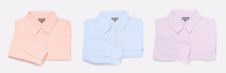 Pure Cotton Striped Shirt (bsw)